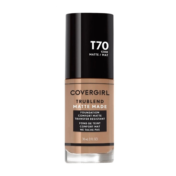 COVERGIRL Other - COVERGIRL TruBlend Matte Made Foundation T70 caramel